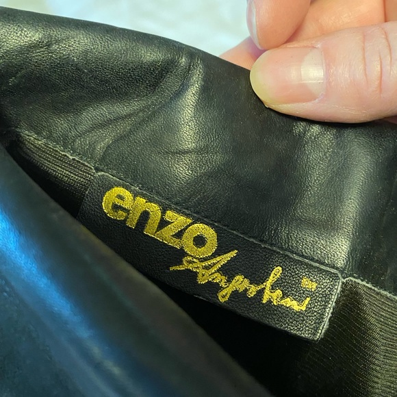 Enzo Angiolini black leather knee high boots - Picture 4 of 4